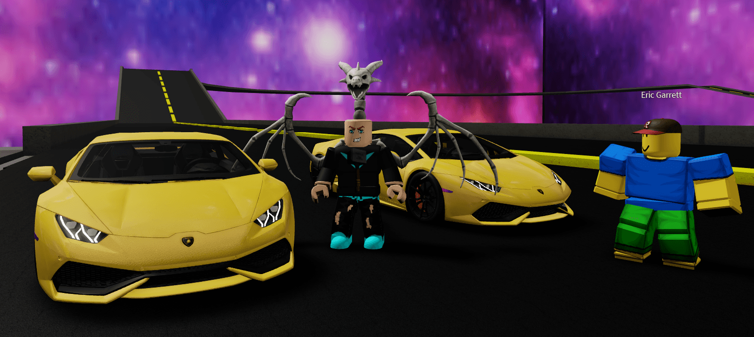 Roblox Racing with friends!