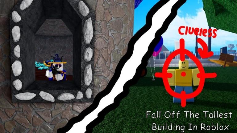 Battle on the tallest building in Roblox!