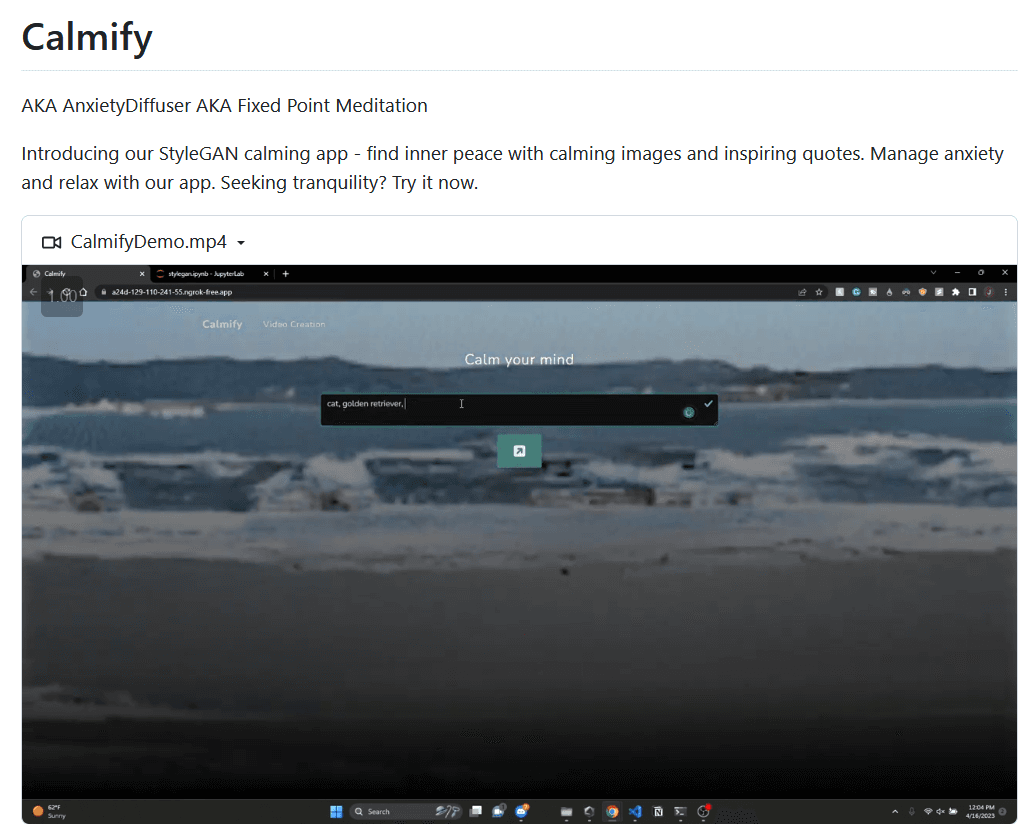 Calmify - Fixed Point Meditation App!