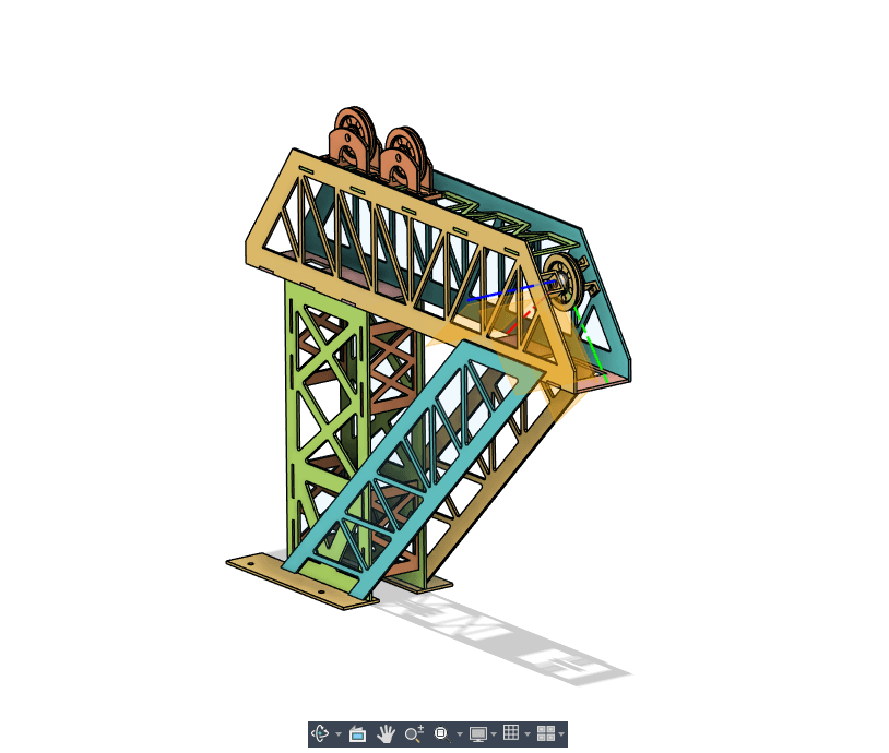 Mdoel for Hoisting Rig Assembly