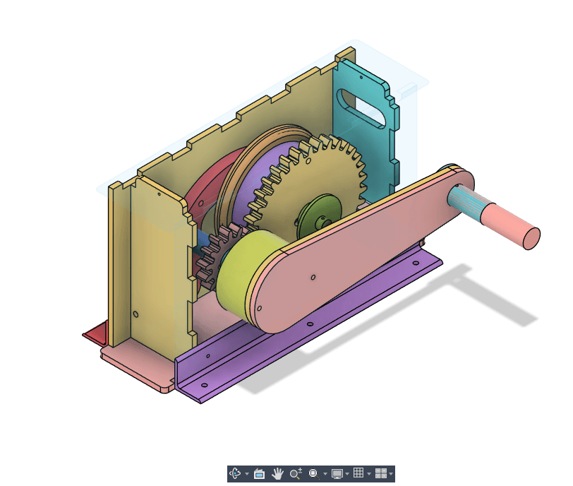 Model for Winch Assembly